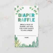 Cactus succulum diaper azul