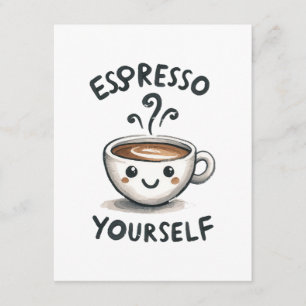 Tarjeta De Recepción Café Exprésate