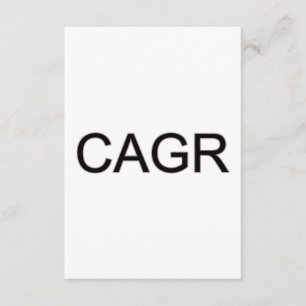 Tarjeta De Recepción CÁGAR negro negrita