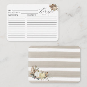 Tarjeta De Recepción Caída del color del agua en amor Flor beige de la