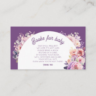Tarjeta De Recepción Caída en el amor Libros para boleto de bebé