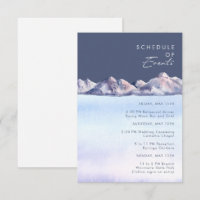 Calendario de actividades de la velada de las mont