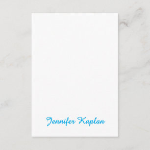 Tarjeta De Recepción Caligrafía Clásica Minimalista Profesional