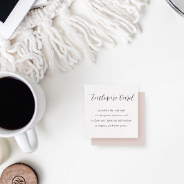 Tarjeta De Recepción Caligrafía Elegante Personalizable para Todos los 