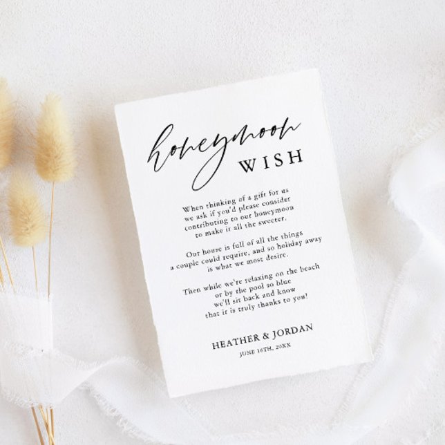 Tarjeta De Recepción Calligrafía Rusa Deseos de luna de miel (Subido por el creador)