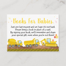 Camión De Construcción Books Twin Boy Para Bebés
