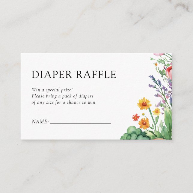 Tarjeta De Recepción Campesinos cultivados localmente Baby Shower Diape (Anverso)