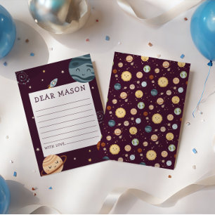 Tarjeta De Recepción Cápsula del Tiempo de Cumpleaños Divertida Aventur