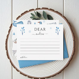 Tarjeta De Recepción Cápsula del tiempo para los animales del Ártico de