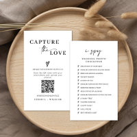 Captura de boda moderna el amor Código Qr