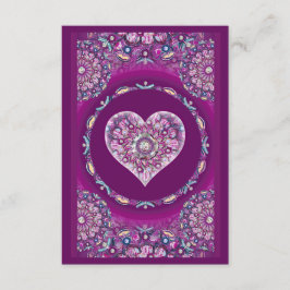 Tarjeta De Recepción Cardinal Red Rosace