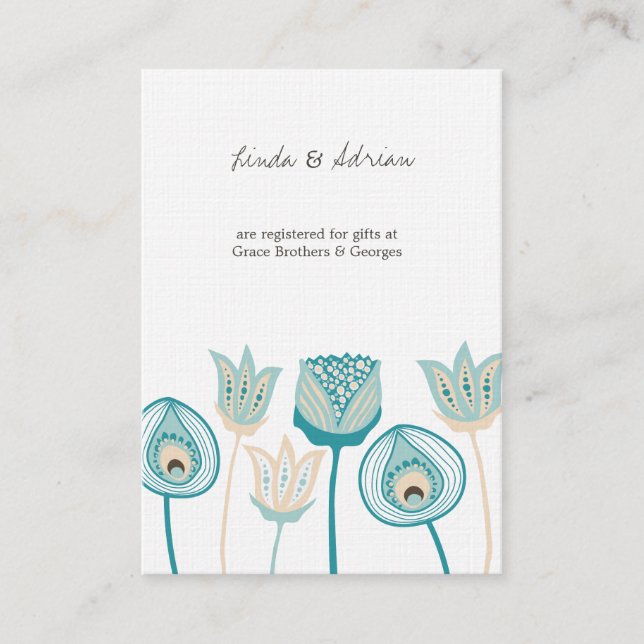 Tarjeta De Recepción Cartas de Cartas de Alojamiento Direcciones Cartas (Anverso)