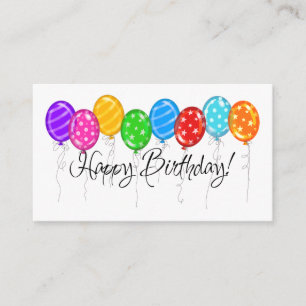 Tarjeta De Recepción Cartas de inscripción de cumpleaños por SRF