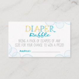 Tarjeta De Recepción Cartas de inserción de pañal de pato de goma