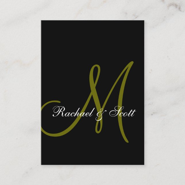 Tarjeta De Recepción Ceremonia Ubicación y Beber Información Insertar T (Anverso)