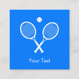 Tarjeta De Recepción Chaquetas de tenis con Personalizado azul Ball Ult
