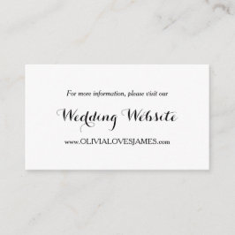 Tarjeta De Recepción Charleston South Carolina Faux Gold Information