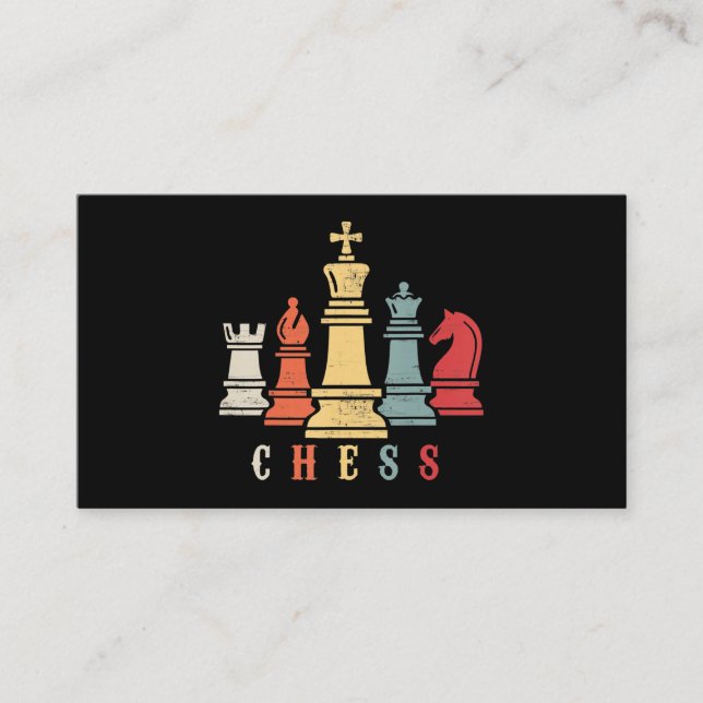 Tarjeta De Recepción Chess Lover | Regalo de jaque mate de ajedrez (Anverso)