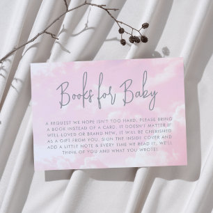 Tarjeta De Recepción Chica del cielo: Libros de Baby Shower para bebé