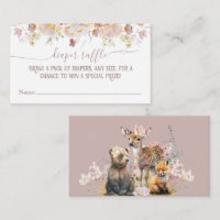 Chica floral de primavera de Woodland Diaper Baby 