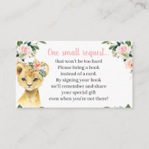 Chica Safari Animal Animal Baby Shower Solicitud d