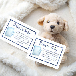 Tarjeta De Recepción Chicas de jean azul solicitud de un libro de ducha