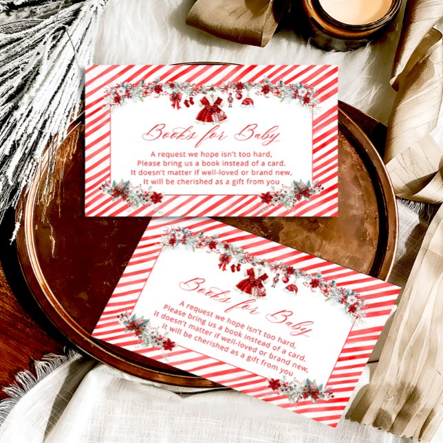 Tarjeta De Recepción Chicas de Navidades de Santa Bebé libros para bebé (Subido por el creador)