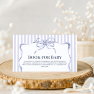 Tarjeta De Recepción Chico Bebé Café Arcoíris Azul Retro Baby Shower