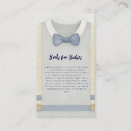 Tarjeta De Recepción Chico ducha de bebé autum otoño burlap bodysuit