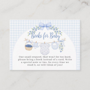 Tarjeta De Recepción Chico Dulce de Arándanos Shower de Bebé