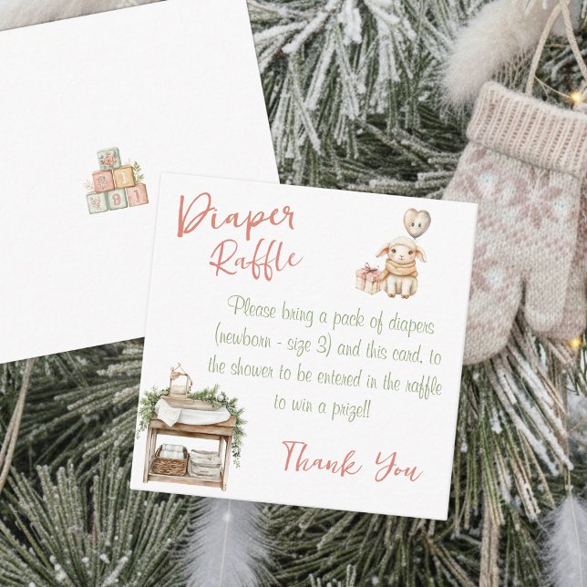 Tarjeta De Recepción Chico Frio Boho Fiesta de Bebé Niña Campestre (Subido por el creador)