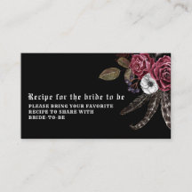 Chimenea negra gótica de la novia Comparte una rec