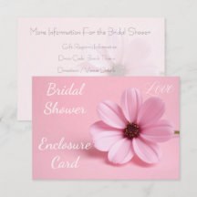 Chorreo Floral Cosmos Rosa Novia Script 