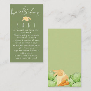 Tarjeta De Recepción Chorro de repollo cultivado local Shower de bebé v