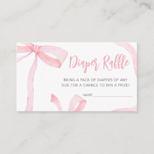 Tarjeta De Recepción Chupete Rosa Minimalista Baby Shower