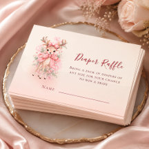 Chupetón de Ciervo con Acuarela Rosa (Bebé Niña)
