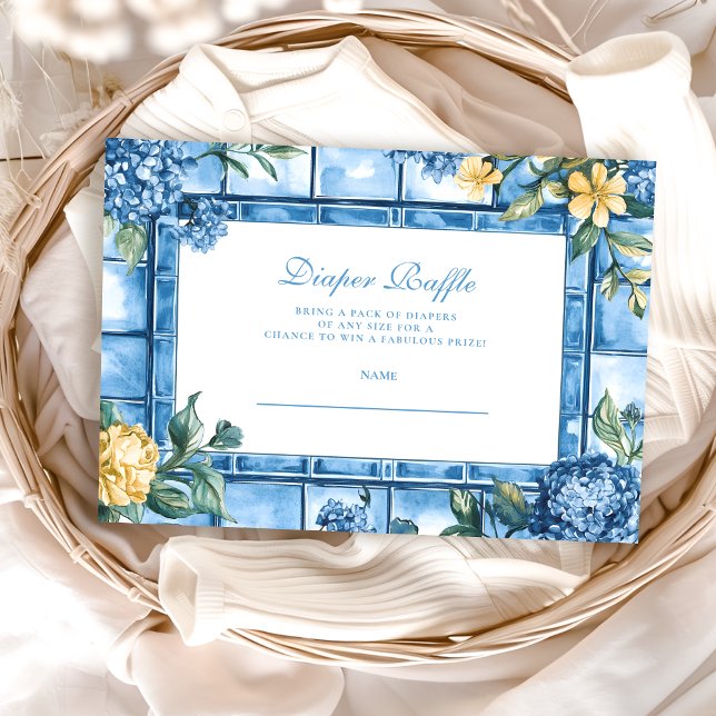 Tarjeta De Recepción Ciao acuarela, bebé italiano con gofre (Subido por el creador)