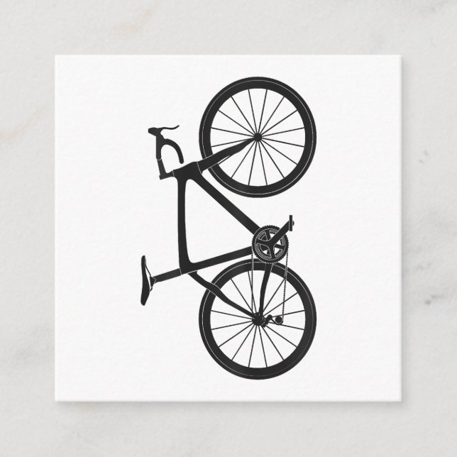 Tarjeta De Recepción Ciclo de ciclismo de triatlón en bicicleta T camis (Anverso)