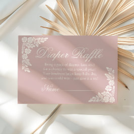 Tarjeta De Recepción Cielito Lindo baby ducha Diaper Raffle