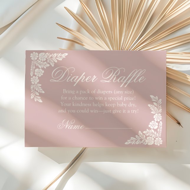 Tarjeta De Recepción Cielito Lindo baby ducha Diaper Raffle (Subido por el creador)