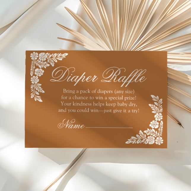 Tarjeta De Recepción Cielito Lindo baby ducha Diaper Raffle (Subido por el creador)