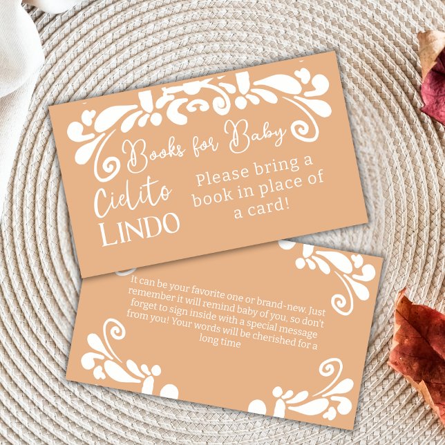 Tarjeta De Recepción Cielito Lindo Fiesta Mexicana Baby Shower Neutral (Subido por el creador)
