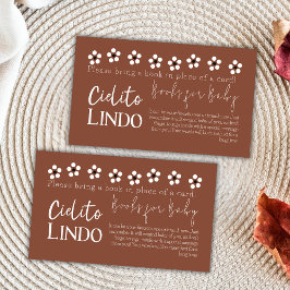 Tarjeta De Recepción Cielito Lindo Talavera Juego mexicano de Baby Show