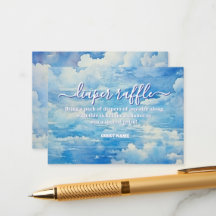 Cielo azul cielo azul Diaper Raffle