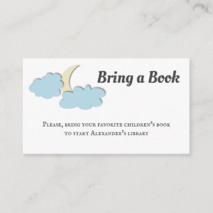 Tarjeta De Recepción Cielo moderno con lunar blanco neutro Diaper Raffl