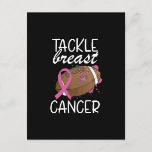 Tarjeta De Recepción Cinta de Concienciación sobre el Cáncer de Mama Ta
