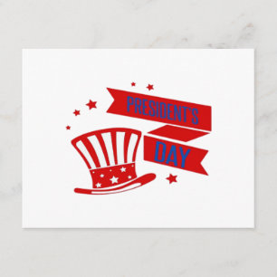 Tarjeta De Recepción Clásico del Día del Presidente de los Estados Unid