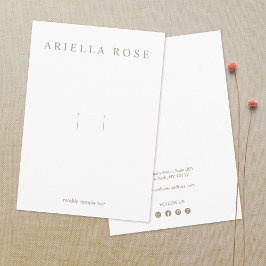 Tarjeta De Recepción Clip de arco iris con hilos de medios sociales