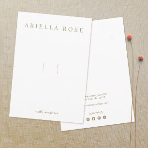 Tarjeta De Recepción Clip de arco iris con hilos de medios sociales