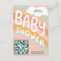 CÓDIGO QR del Personalizado mate de las nubes de B